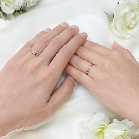 結婚指輪 ハーモニー ~ふたりで力を合わせて~ DM-132/Mens